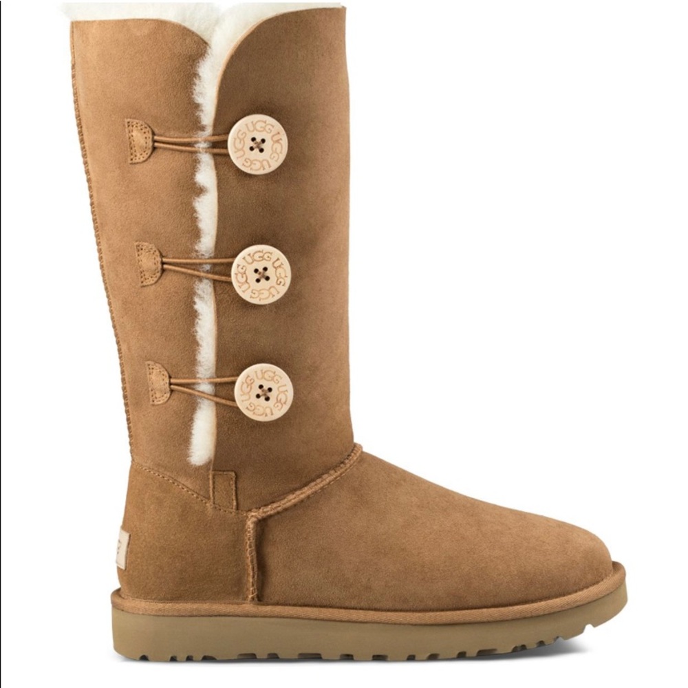 Bailey button tall UGG CHESTNUT